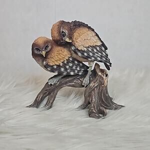 Owl Figurine Hamilton Collection Natures Precious Moment